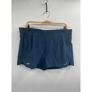 NWOT Altra Vanish 2" Running Shorts Women XL Navy Blue Elastic Waist Drawstring